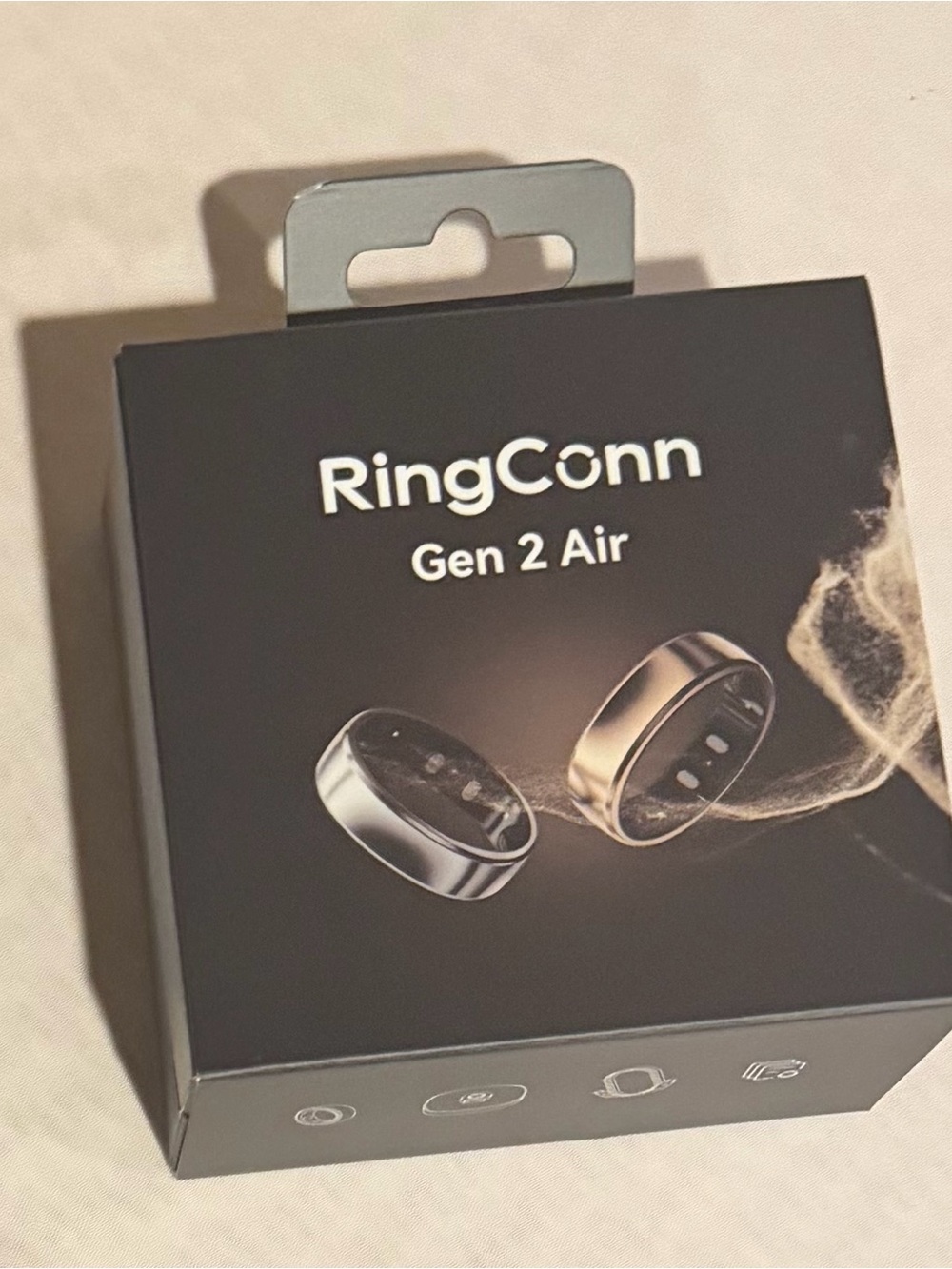 RingConn Gen 2 Air Smart Ring - Silver
